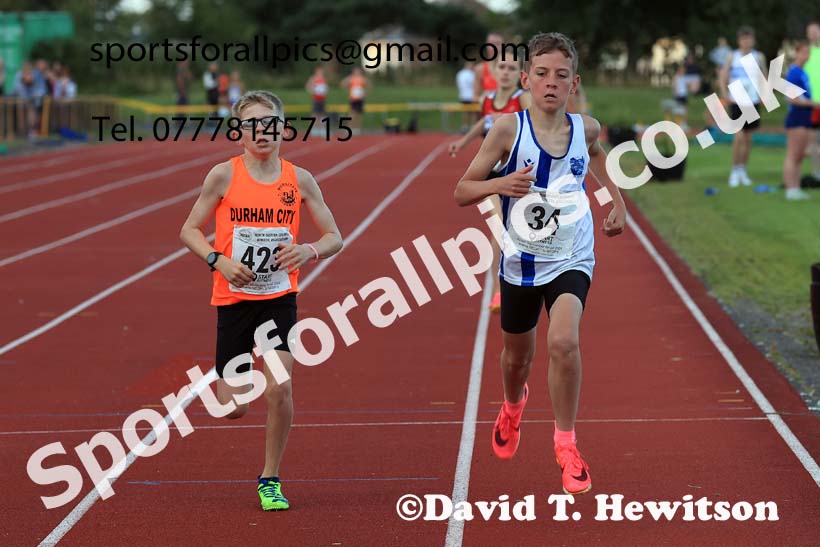 800 metres, 2024 NEGP 6, Monkton Stadium,  Wednesday, August 14th.  Photo: David T. Hewitson/Sports for All Pics